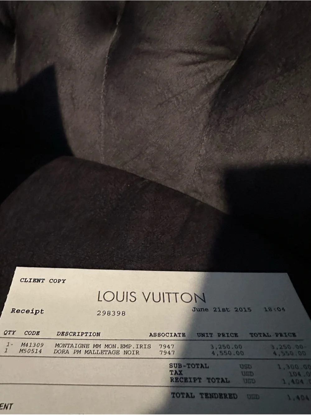 Louis Vuitton Black Dora PM Malletage